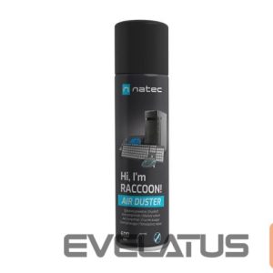 Biroja piederumi Natec  Compressed Air Duster, Raccoon Air, 600 ml