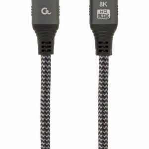Aizmugurējais vāciņš Gembird  Ultra High speed HDMI cable with Ethernet, 8K select plus series CCB-HDMI8K-3M HDMI 2.1 downwards, 3 m,  2 x Type-A 