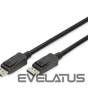 Kabelis Digitus  DisplayPort Connection Cable AK-340106-030-S Black, DisplayPort to DisplayPort, 3 m 