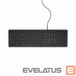 Datora tastatūra Dell  KB216 Standard, Wired, Chiclet style, RU, Black, Numeric keypad, 503 g 