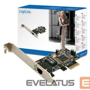 Parveidotājs Logilink  Gigabit PCI Express network card PCI-E 
