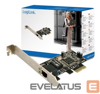 Parveidotājs Logilink Gigabit PCI Express network card PCI-E
