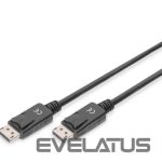 Kabelis Digitus  DisplayPort Connection Cable AK-340100-020-S Black, DisplayPort to DisplayPort, 2 m 