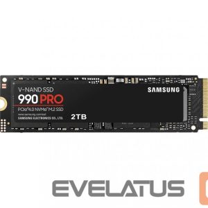 Cietais disks SSD Samsung  990 PRO 2000 GB, SSD form factor M.2 2280, SSD interface PCIe Gen4x4, Write speed 6900 MB/s, Read speed 7450 MB/s 