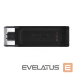 Zibatmiņa Kingston  DataTraveler 70 64 GB, USB-C, Black 