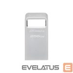 Zibatmiņa Kingston  USB 3.2 Flash Drive  DataTraveler micro 256 GB, USB 3.2, Silver 