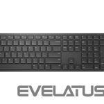 Datora tastatūra Dell  Pro Keyboard and Mouse (RTL BOX)  KM5221W Wireless, Batteries included, RU, Black 