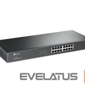 Serveru  - Citi piederumi TP-Link  Switch TL-SG1016 Unmanaged, Rackmountable, 1 Gbps (RJ-45) ports quantity 16 