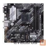 Pamatplate Intel procesorsiem Asus  PRIME B550M-A WIFI II Processor family AMD, Processor socket AM4, DDR4 DIMM, Memory slots 4, Supported hard disk drive interfaces 	SATA, M.2, Number of SATA connectors 4, Chipset AMD B550, microATX 