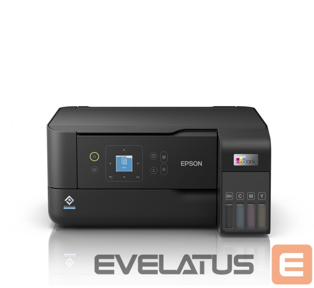 Printers EPSON Multifunctional printer EcoTank L3560 Contact image sensor (CIS), A4, Wi-Fi, Black