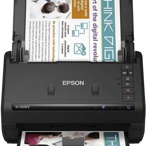 Printers EPSON  WorkForce ES-500WII Colour, Document Scanner 