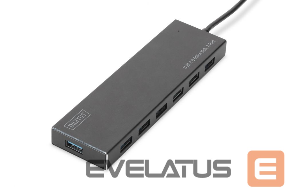 Kabelis Digitus 7-port USB Hub DA-70241-1