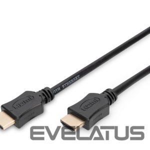 Kabelis Digitus  HDMI High Speed connection cable AK-330107-100-S 