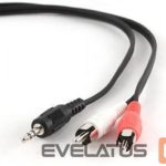 Kabelis Cablexpert  1.5m, 3.5mm/2xRCA, M/M 1.5 m, Black, Red, White 