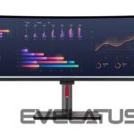 Monitors Lenovo  ThinkVision P49w-30 49 ", IPS, 5120 x 1440, 32:9, 4 ms, 350 cd/m², Black,  1x Thunderbolt 4 Out, 1x Thunderbolt 4 In, 4x USB 3.2 Gen 1, 1x USB-C 3.2 Gen 1, 1x USB-B 3.2 Gen 1, 60 Hz, HDMI ports quantity 2 