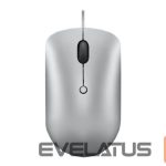 Datora pele Lenovo  540 USB-C Wired Compact Mouse (Cloud Grey) 