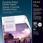 Biroja piederumi EPSON  Double Sided Matte Paper - A4 - 50 Sheets A4