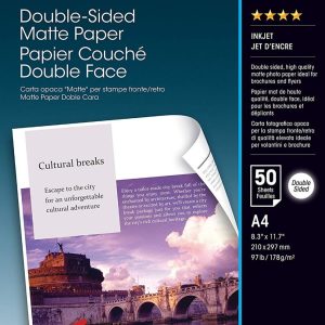 Biroja piederumi EPSON  Double Sided Matte Paper - A4 - 50 Sheets A4