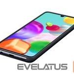 Aizmugurējais vāciņš Samsung  Galaxy A41 Silicone Cover case Black