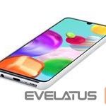 Aizmugurējais vāciņš Samsung - Galaxy A41 Silicone Cover case White