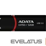 Atmiņas kartes ADATA  ADATA UV150 32GB USB3.0 Stick Black