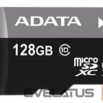 Atmiņas kartes ADATA  ADATA 128GB Micro SDXC V10 85MB/s + ad.