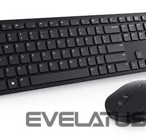 Datora tastatūra Dell  KEYBOARD +MOUSE WRL KM5221W/EST 580-AJRZ 