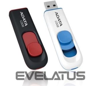 Zibatmiņa ADATA  MEMORY DRIVE FLASH USB2 32GB/WH/BLUE AC008-32G-RWE A-DATA 