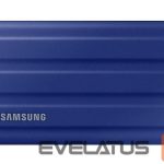 Cietais disks SSD Samsung  External SSD||T7|2TB|USB 3.2|Write speed 1000 MBytes/sec|Read speed 1050 MBytes/sec|MU-PE2T0R/EU 