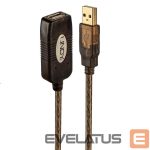 Kabelis LINDY  CABLE USB2 EXTENSION HUB 10M/ACTIVE 42635 