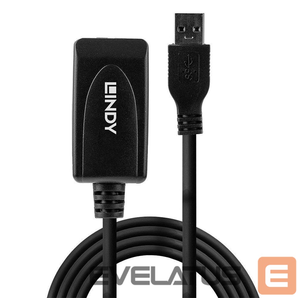 Kabelis LINDY CABLE USB3 EXTENSION 5M/43155