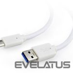 Kabelis Gembird  CABLE USB-C TO USB3 0.5M WHITE/CCP-USB3-AMCM-W-0.5M 