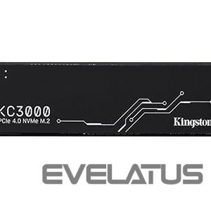 Cietais disks SSD Kingston  SSD||KC3000|2TB|M.2|NVMe|3D TLC|Write speed 7000 MBytes/sec|Read speed 7000 MBytes/sec|MTBF 1800000 hours|SKC3000D/2048G 