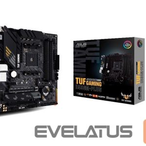 Pamatplate AMD procesorsiem Asus  Mainboard||AMD B550|SAM4|MicroATX|1xPCI-Express 3.0 1x|1xPCI-Express 3.0 16x|2xM.2|1xPCI-Express 4.0 16x|Memory DDR4|Memory slots 4|1xHDMI|1xDisplayPort|2xUSB 2.0|1xUSB type C|5xUSB 3.2|1xPS/2|1xOptical S/PDIF|1xRJ45|5xAudio port|TUFGAMINGB550M-PLUS 