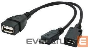 Kabelis Gembird  CABLE USB OTG AF +MICRO BF TO/MICRO BM A-OTG-AFBM-04 