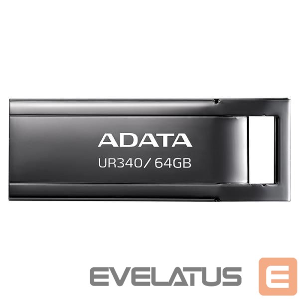 Zibatmiņa ADATA MEMORY DRIVE FLASH USB3.2 64GB/BLACK AROY-UR340-64GBK