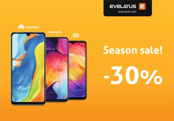 AKCIJA – EVELATUS SEZONAS IZPĀRDOŠANA!