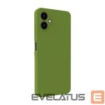 Aizmugurējais vāciņš Evelatus Samsung Galaxy A06 5G Premium Magnetic Soft Touch Silicone Case Army Green