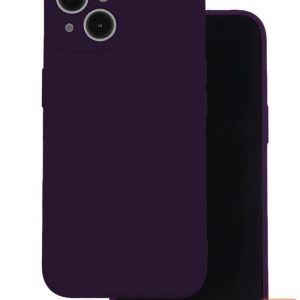 Aizmugurējais vāciņš iLike Apple Silicon case for iPhone 16 6,1 Plum