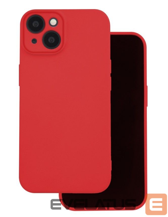 Aizmugurējais vāciņš iLike Apple Silicon case for iPhone 16 Pro 6,3 Red