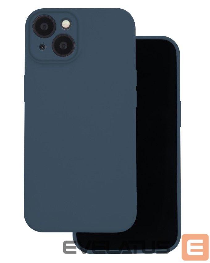 Aizmugurējais vāciņš iLike Apple Silicon case for iPhone 16 Pro 6,3 Dark Blue