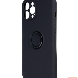 Aizmugurējais vāciņš iLike Apple Finger Grip case for iPhone 16 Pro Max 6,9 Black