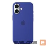Aizmugurējais vāciņš Apple - iPhone 16 Silicone Case with MagSafe Ultramarine