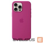 Aizmugurējais vāciņš Apple - iPhone 16 Pro Max Silicone Case with MagSafe Fuchsia