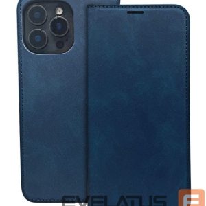 Atveramie maciņi iLike Samsung Galaxy A55 5G  Smart Suede cas Navy Blue