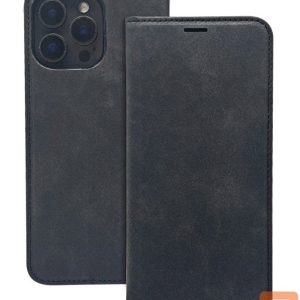 Aizmugurējais vāciņš iLike Samsung Galaxy A55 5G Smart Suede case Black