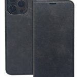 Atveramie maciņi iLike Samsung Galaxy A15 4G / A15 5G Smart Suede case Black