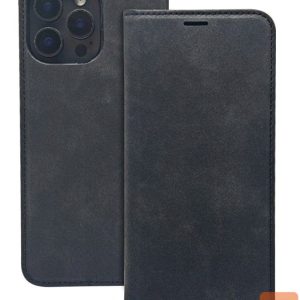 Atveramie maciņi iLike Samsung Galaxy A35 5G Smart Suede case Black
