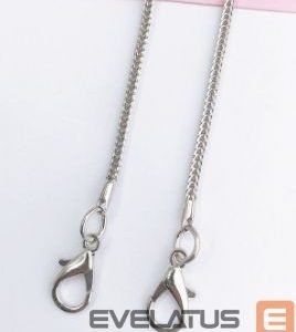 Universāls turētājs (Popsocket) Evelatus  Strap for Removable Holder Metallic Silver