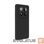 Aizmugurējais vāciņš Evelatus Xiaomi Redmi Note 14 Pro 4G / Poco X7 Premium Magnetic Soft Touch Silicone Case Black